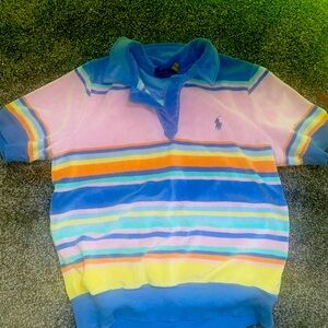 Striped Terry cloth t-shirt